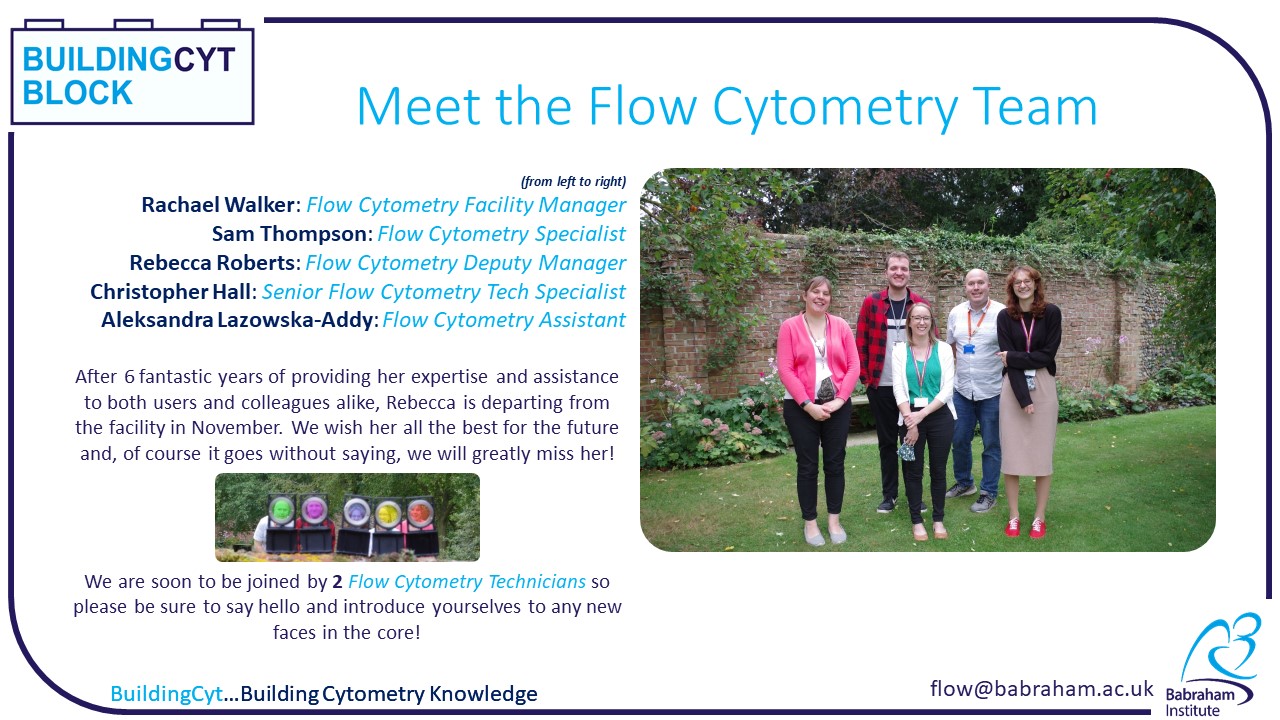 Meet the Flow Cytometry Team