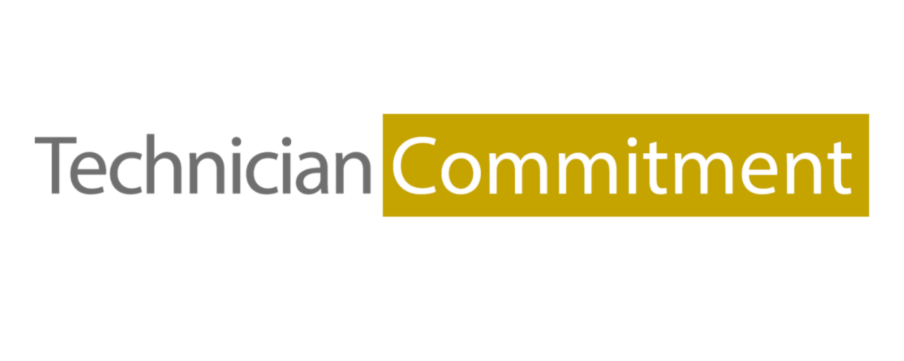 Technician Commitment logo