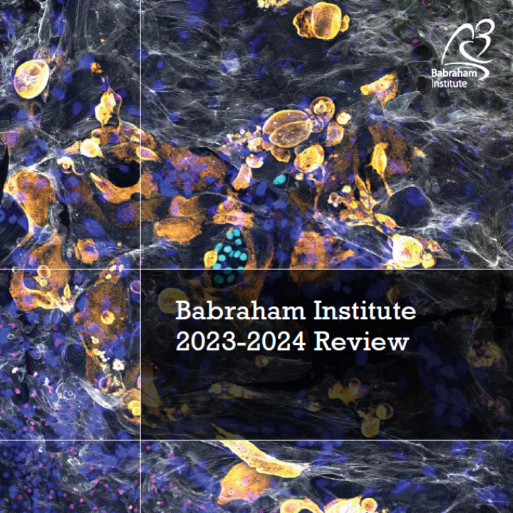 Front cover of the Babraham Institute 2023-2024 Review