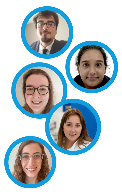 Profile pictures of nominees for the PE prize 2026