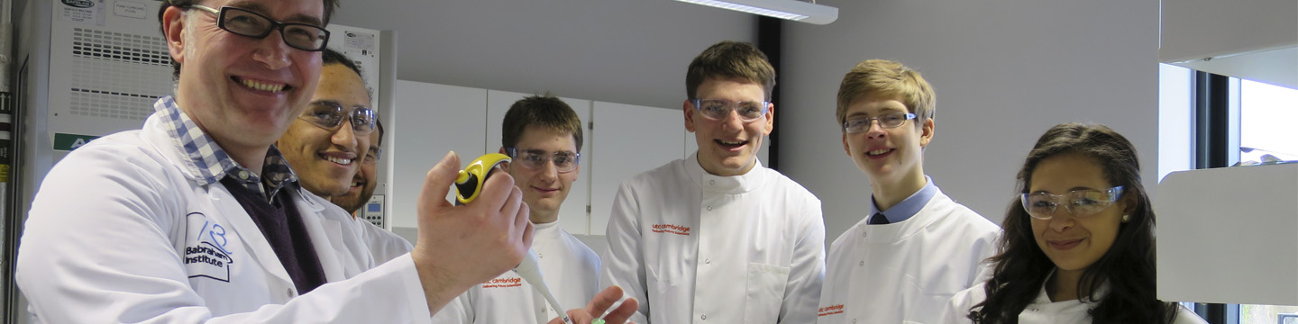 Babraham Institute researchers put UTC students through their protein paces