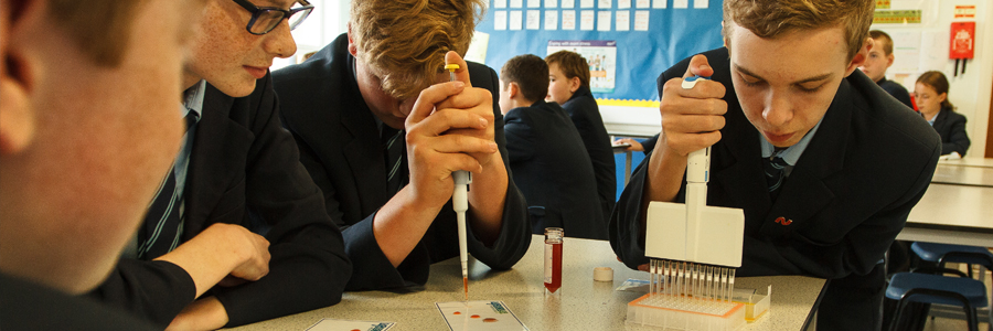 Pipetting Workshop at Newmarket Academy Science Club