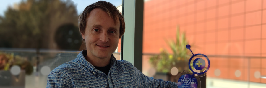 Senior researcher Stephen Clark named Researcher of the Year