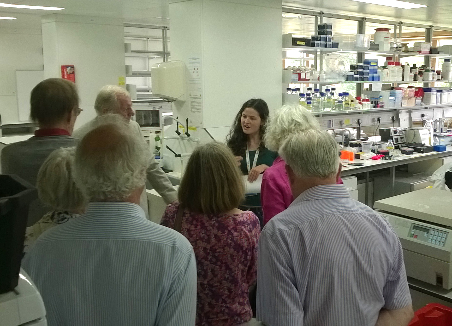 U3A visit in the Signalling Laboratories