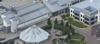 Aerial view of Babraham Institute